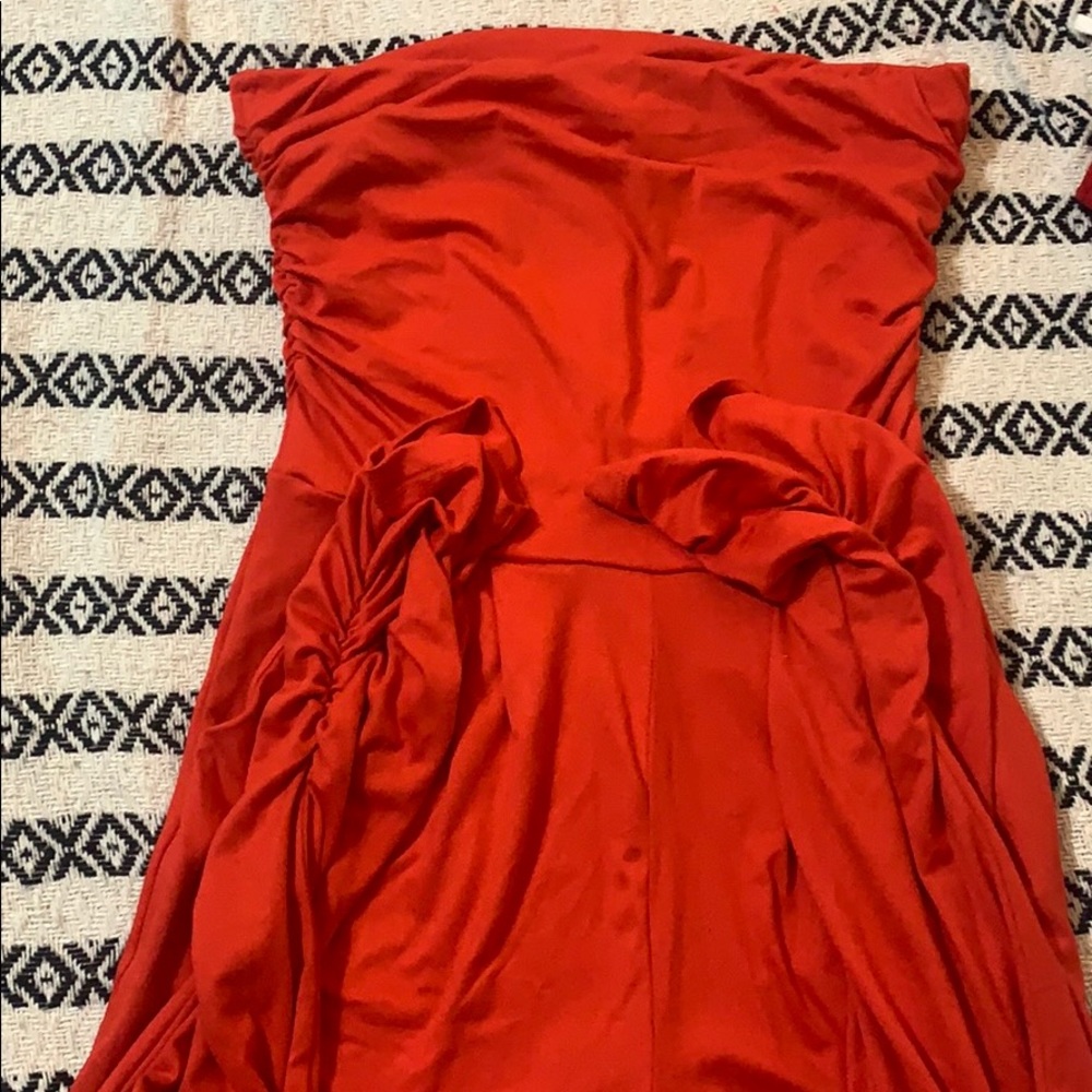 RED☄️ Strapless Jumpsuit!